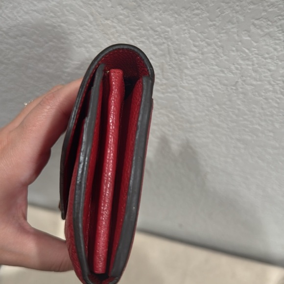 Louis Vuitton Sarah Empreinte Wallet in Scarlet - Picture 11 of 13